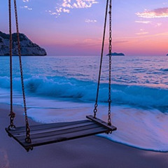 swinging on a wave