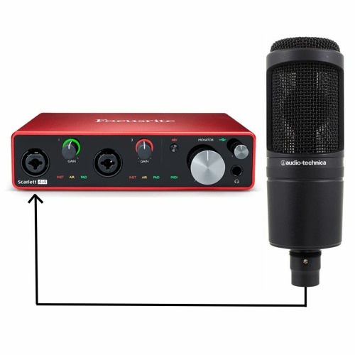 Stream episode Audio-Technica AT2020 XLR Mic + Focusrite Scarlett 4i4 (Side  by Side Comparison) by MusicRepo podcast | Listen online for free on  SoundCloud