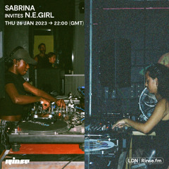Sabrina with N.E.GIRL - 26 January 2023