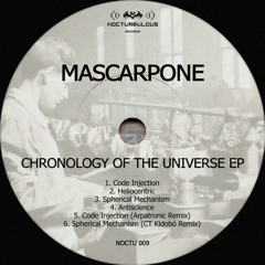 TL PREMIERE : Mascarpone - Spherical Mechanism (CT Kidobó Remix) [Nocturbulous Records]