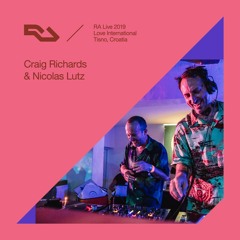 RA Live: 2019 - Craig Richards b2b Nicolas Lutz, Love International, Croatia