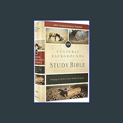 audiobook NIV Cultural Backgrounds Study Bible: Bringing to Life the Ancient World of Scripture {REA