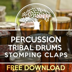 Best Background Music for Videos - PERCUSSION DRUMS CLAPS STOMPING TRIBAL ACTION (FREE DOWNLOAD)