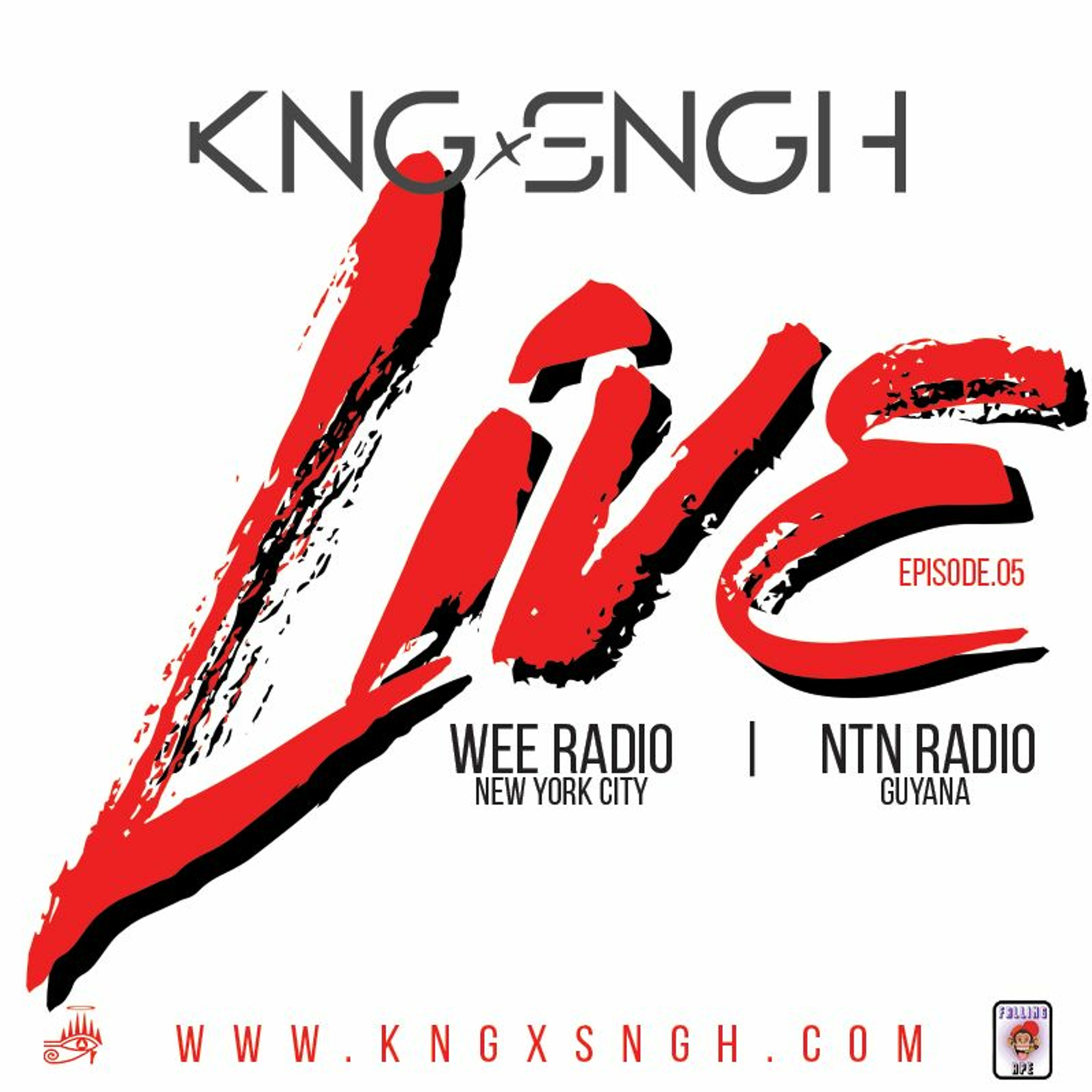 LIVE ep.05 | @kngxsngh | www.kngxsngh.com episode artwork