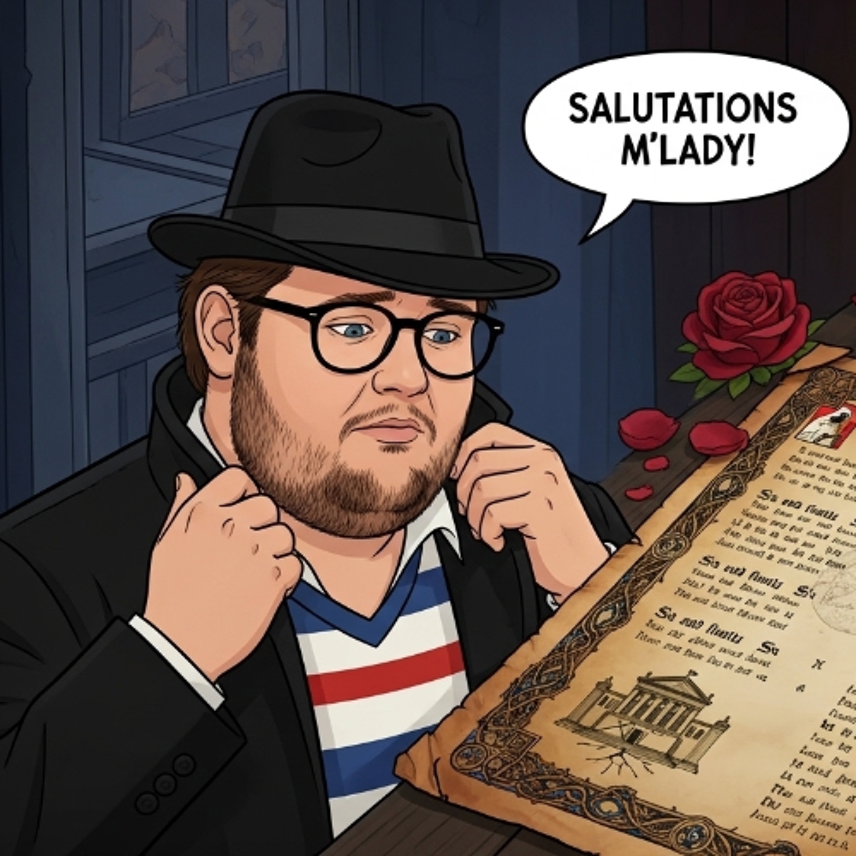 Salutations, M'Lady! episode artwork