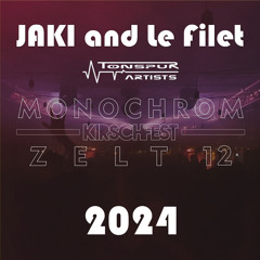 JAKI and LE FILET - Kirschfest WarmUp 2024 - Monochrom Tent 12