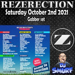 DJ SMURF @ Rezerection. Newcastle, England (Gabber set) - 10/02/2021