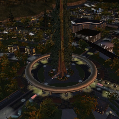 This one song from Trainz 2006 (Modula City?)