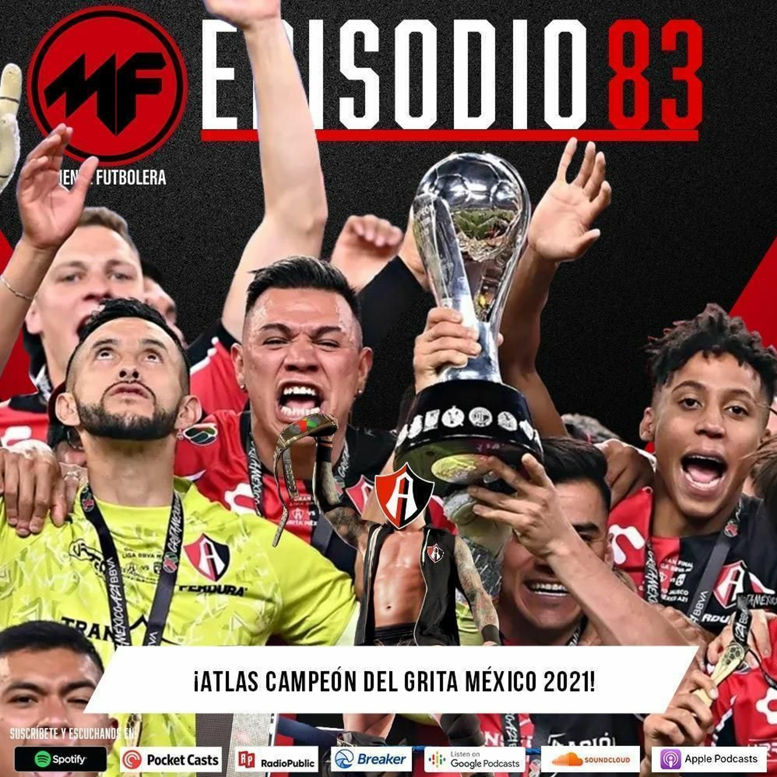 Episodio 83: Atlas Campeón del Grita Mexico 2021! episode artwork