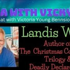 Fika With Vicky - Author Landis Wade - The Christmas Courtroom Trilogy & Deadly Declarations
