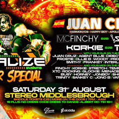 INITIALIZE - SUMMER SPECIAL - 31.08.24 - AGENT BLUE -  MC’s FINCHY & STRETCH