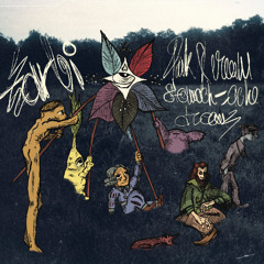 Pink and cream stomach-ache dreams