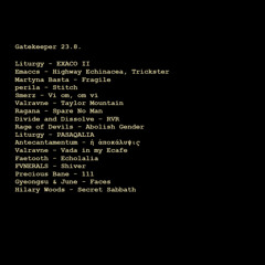grossvaters selection 2 on gatekeeper radio (2024/23/08)