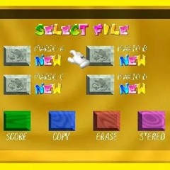 Super Mario 64 File Select [COVER]