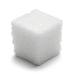 sugar cubed