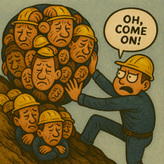 Sisyphos – mit Stempelkarte in der Hand!