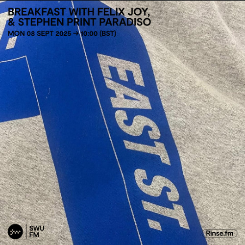 Breakfast with Felix Joy & Stephen Print Paradiso - 08 September 2025