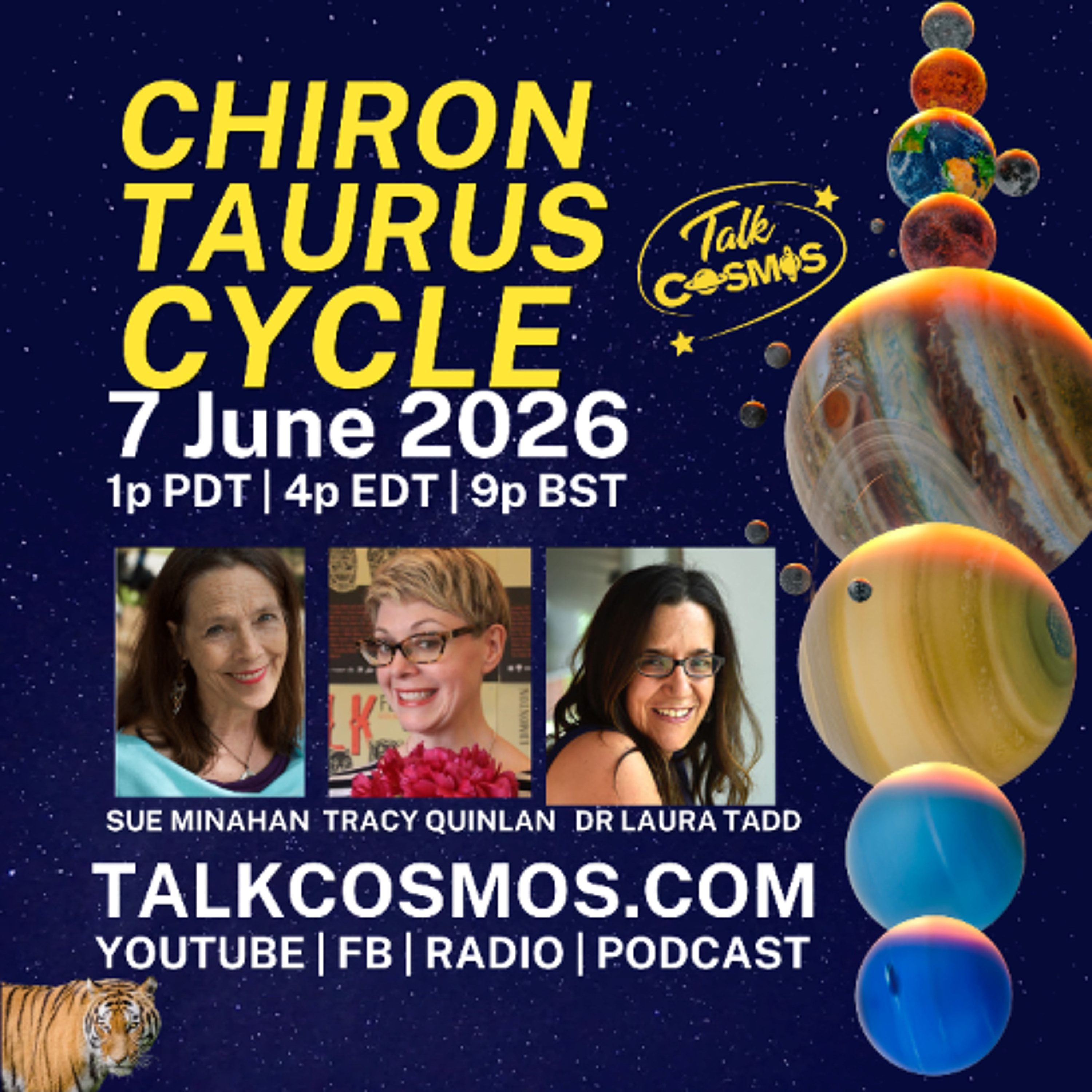 Talk Cosmos 06-07-26 Chiron Taurus Cycle – Awakening Sufficiency