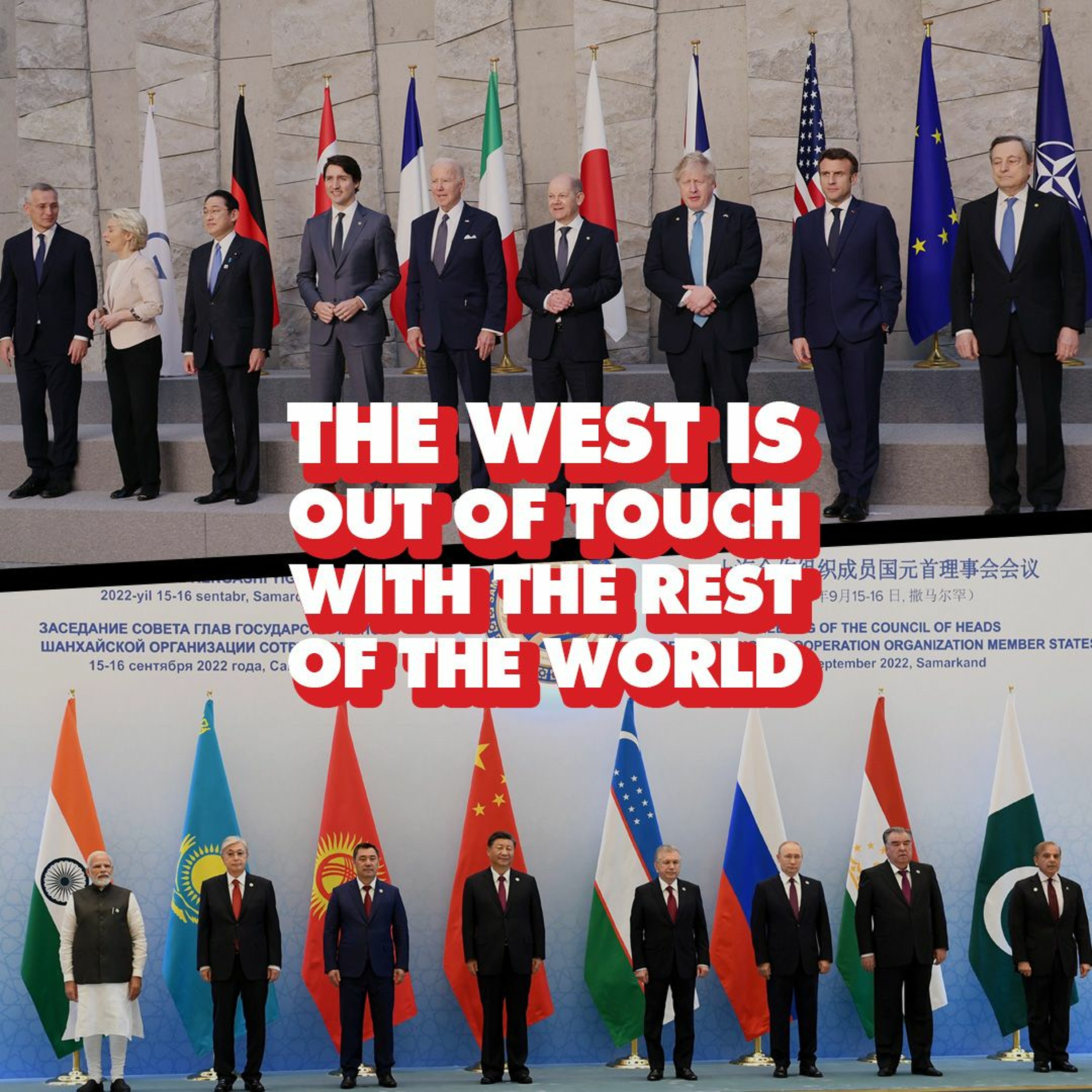 West is out of touch with rest of world politically, EU-funded study admits