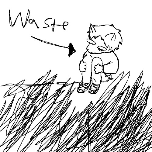waste / i am a familiar creak in your floorboards (cover)