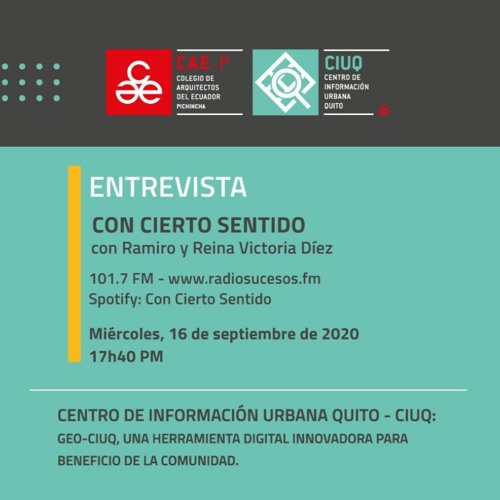 Stream ENTREVISTA ARQ. FELIPE CORRAL - CIUQ / RADIO SUCESOS by Colegio  Arquitectos CAE-P | Listen online for free on SoundCloud