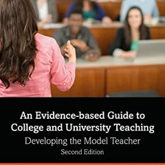 [VIEW] EBOOK √ An Evidence-based Guide to College and University Teaching: Developing