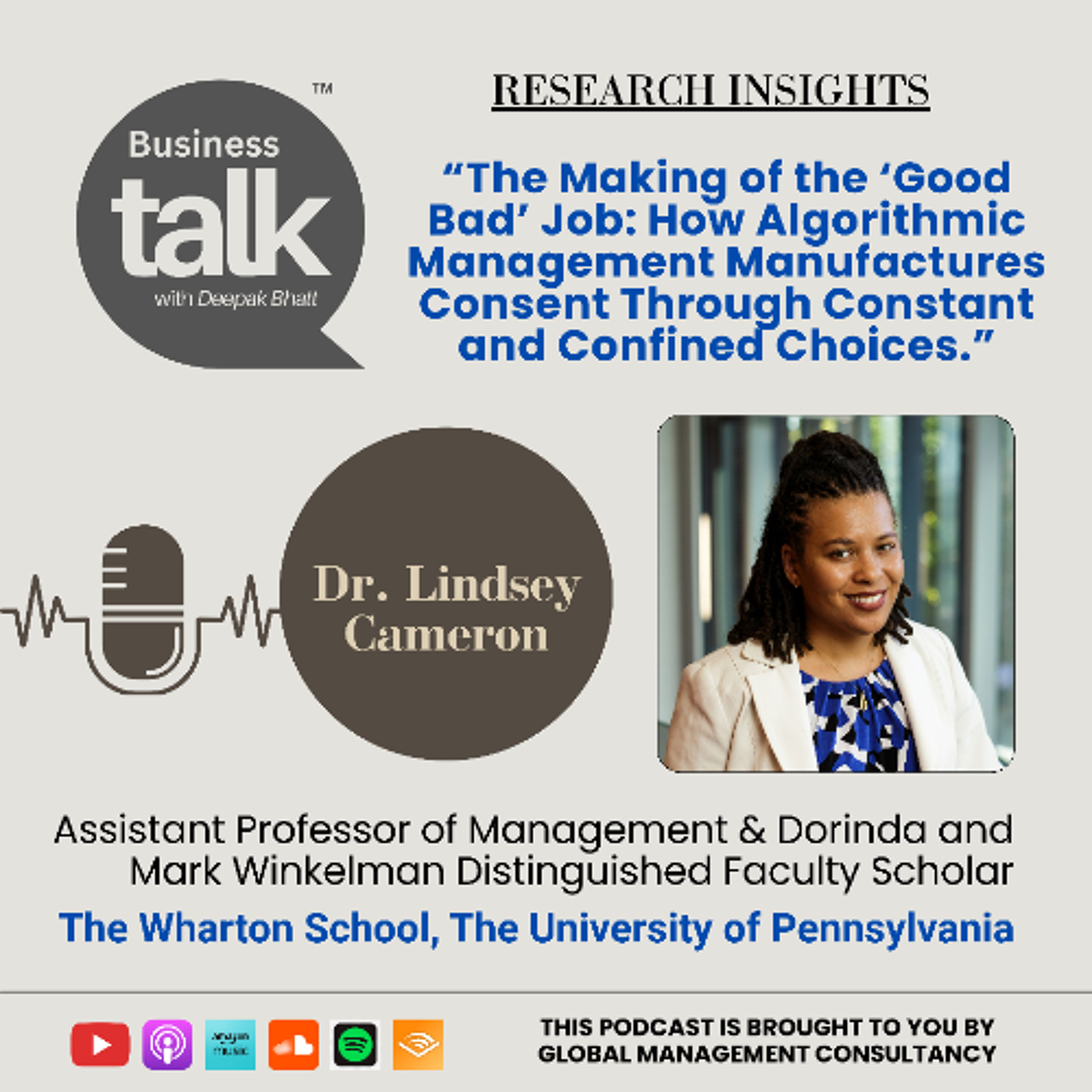 The “Good Bad” Job Explained: How Algorithmic Management Wins Worker Consent episode artwork