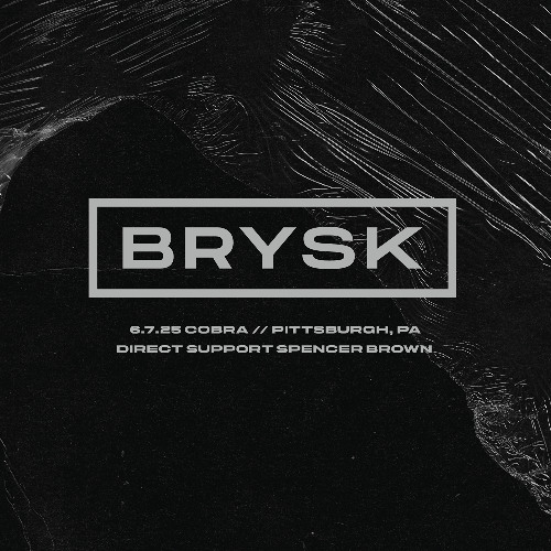 Live at Cobra - Direct Support for Spencer Brown - Pittsburgh, PA - 6.7.25