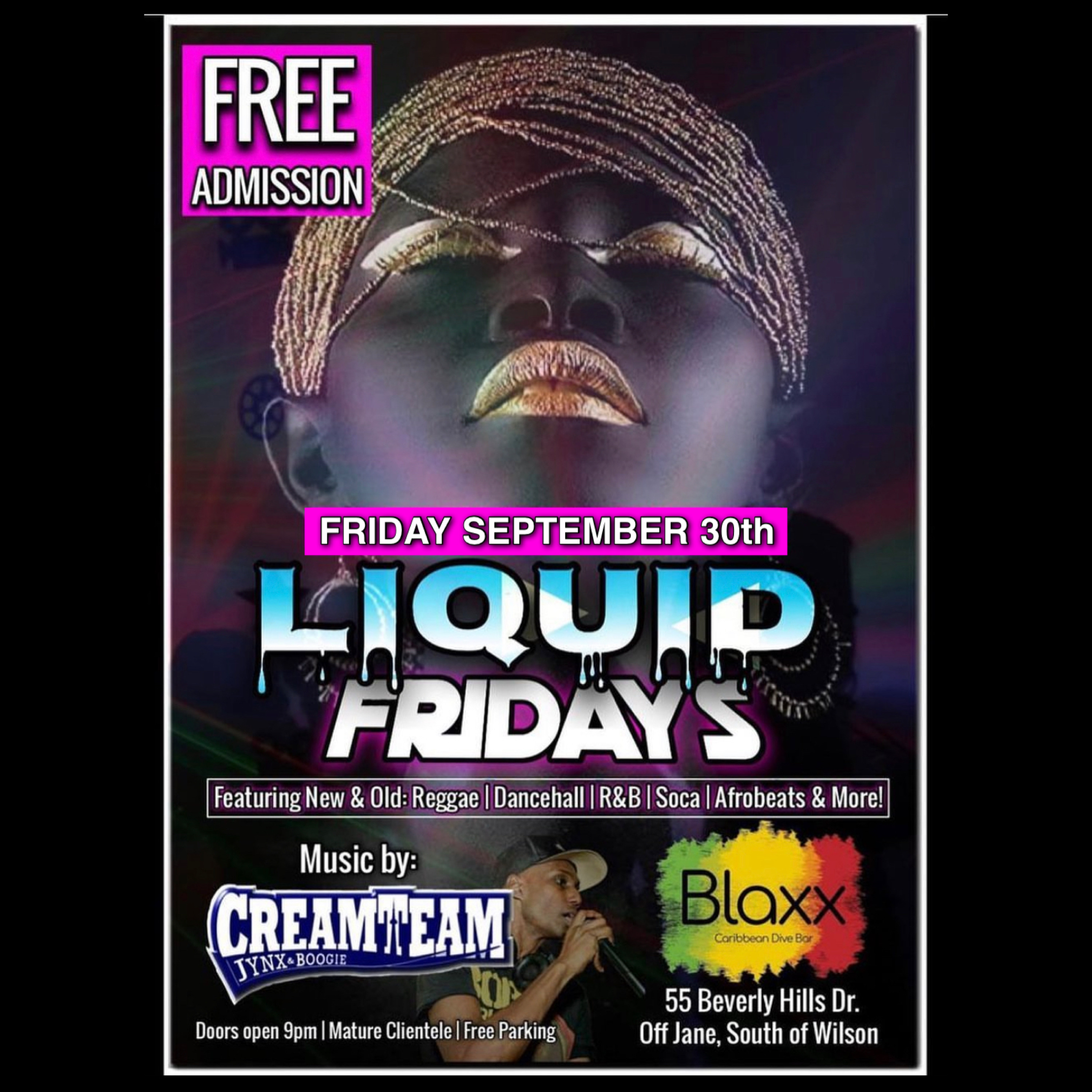 LIQUID FRIDAYS - SEPT.30th 2022 (No talking / MC)