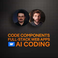 235: Code Components, Full-Stack Web Apps und AI – Webflow Talk mit Christian Schmitt