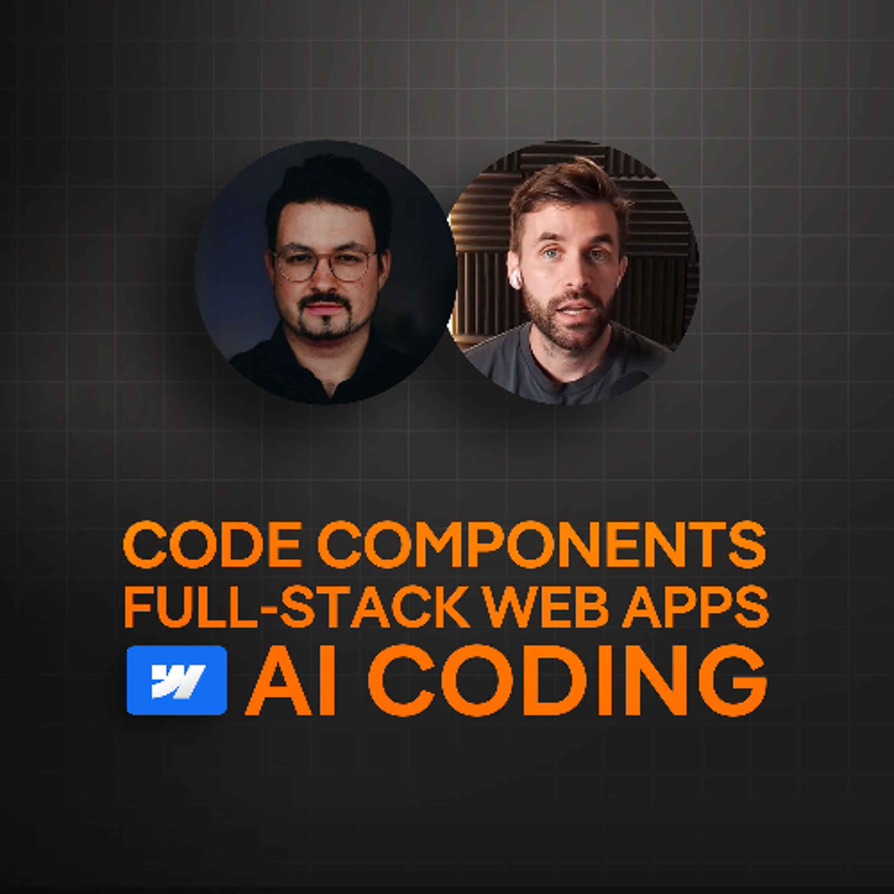 Code Components, Full-Stack Web Apps und AI – Webflow Talk mit Christian Schmitt