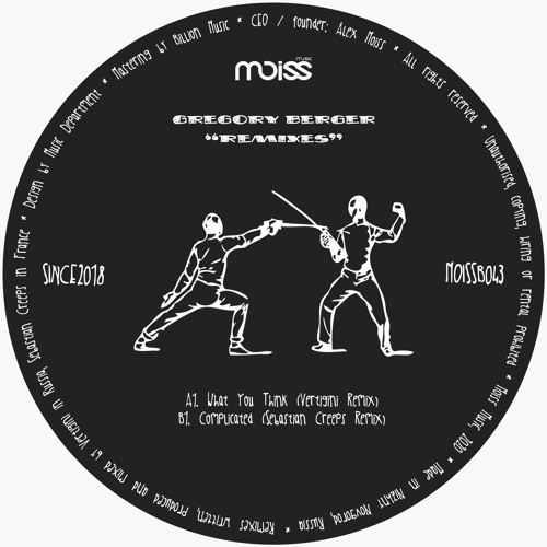 Gregory Berger - Complicated (Sebastian Creeps Remix)