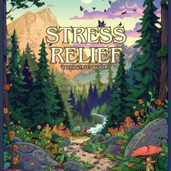 [READ] ⚡ Stress Relief Coloring Book for Adults - Nature, Mushroom, Birds, Butterflies, Birds: Adu