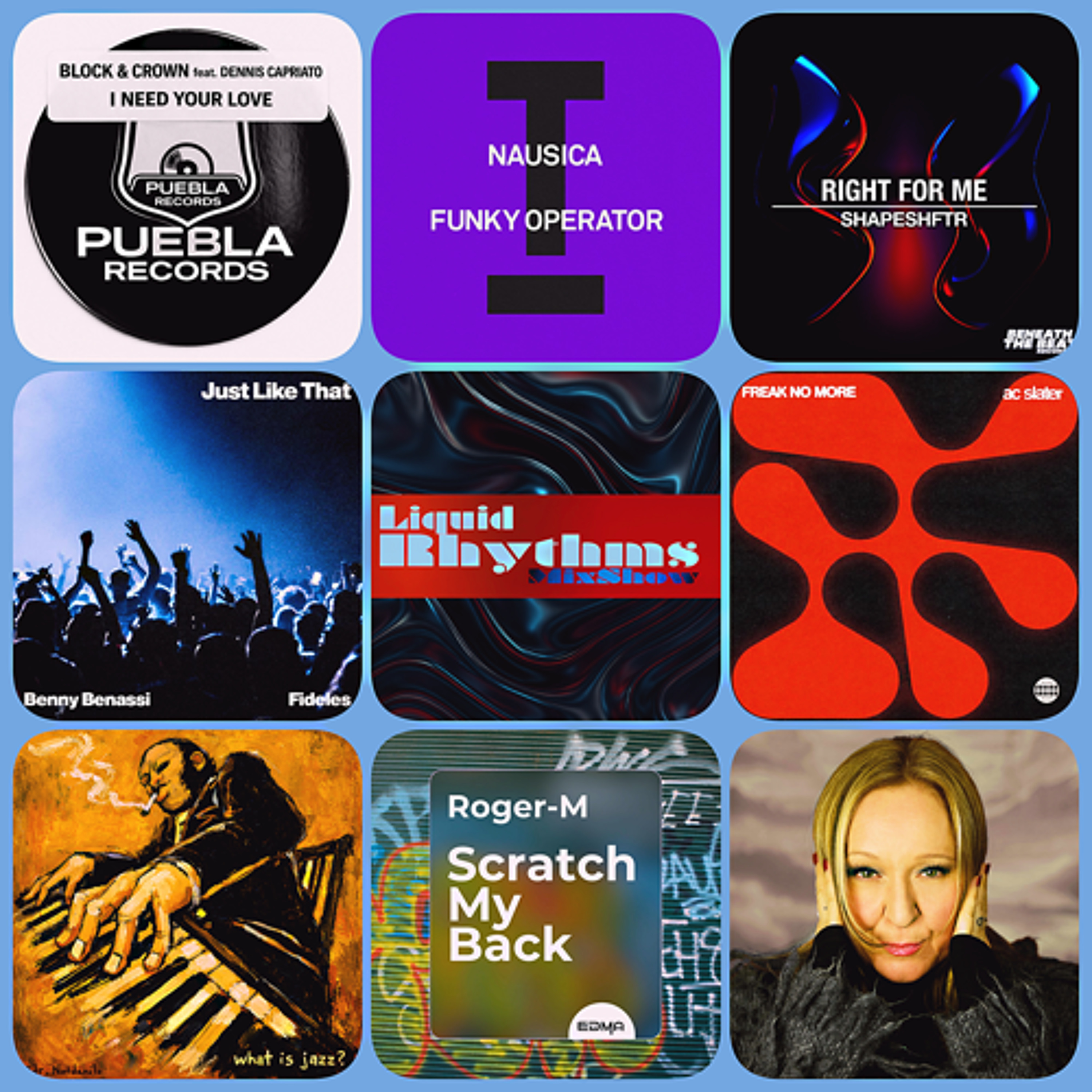 04 Liquid Rhythms Mixshow ep2385 Techno, Electronic Mix episode artwork