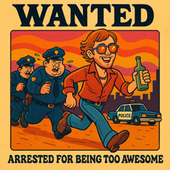 Arrested for being too awesome!
