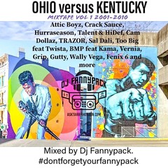 Dj Fannypack OHIO VS KENTUCKY Mixtape Vol. 1 2001-2010 promo