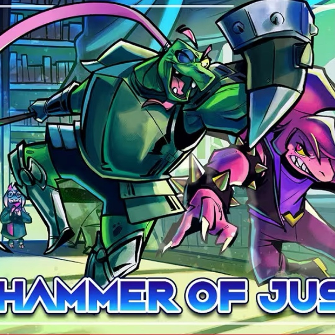 Stream Hammer of Justice With Lyrics- Deltarune Chapter 4- Man on The ...