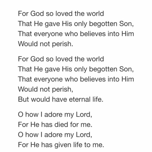 ｜Joyful News｜For God So Loved The World｜John 3:16｜Cover