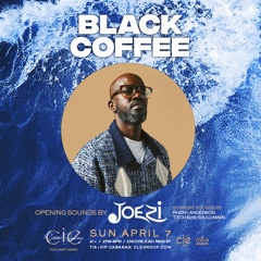 BLACK COFFEE warm up set live from CLE Houston