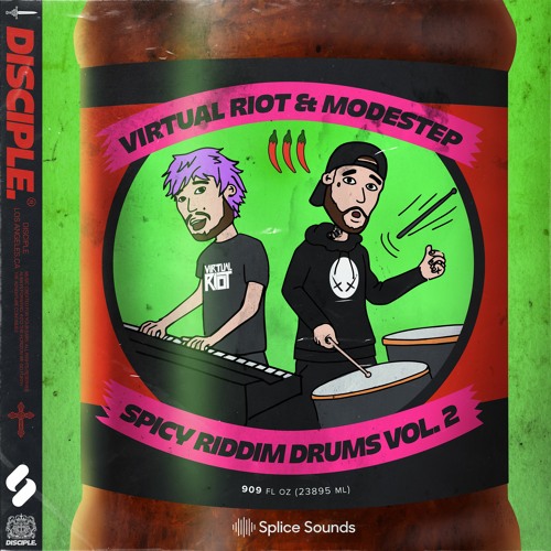 Stream Virtual Riot x Modestep - Spicy Riddim Drums Vol. 2 (Sample 