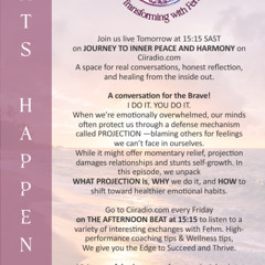 06/13/25 The Afternoon Beat : Journey to Inner Peace and Harmony - Projection with  Fehm