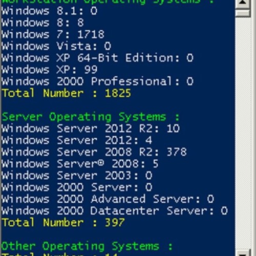 Stream PowerShell TidBits ? Count AD Computer OS Names ((FREE)) by Darrell Listen online for