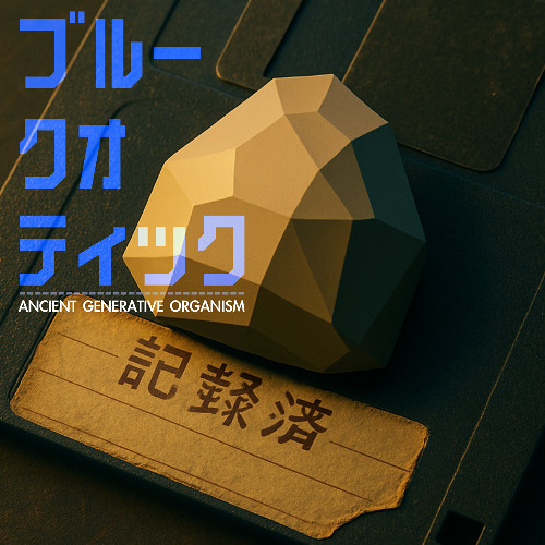 ANCIENT GENERATIVE ORGANISM - BLUE QUOTIK