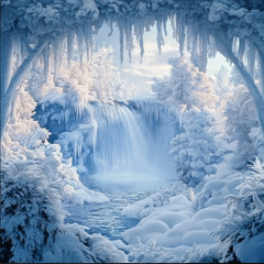 Winter meditation waterfall 2 - Guitar