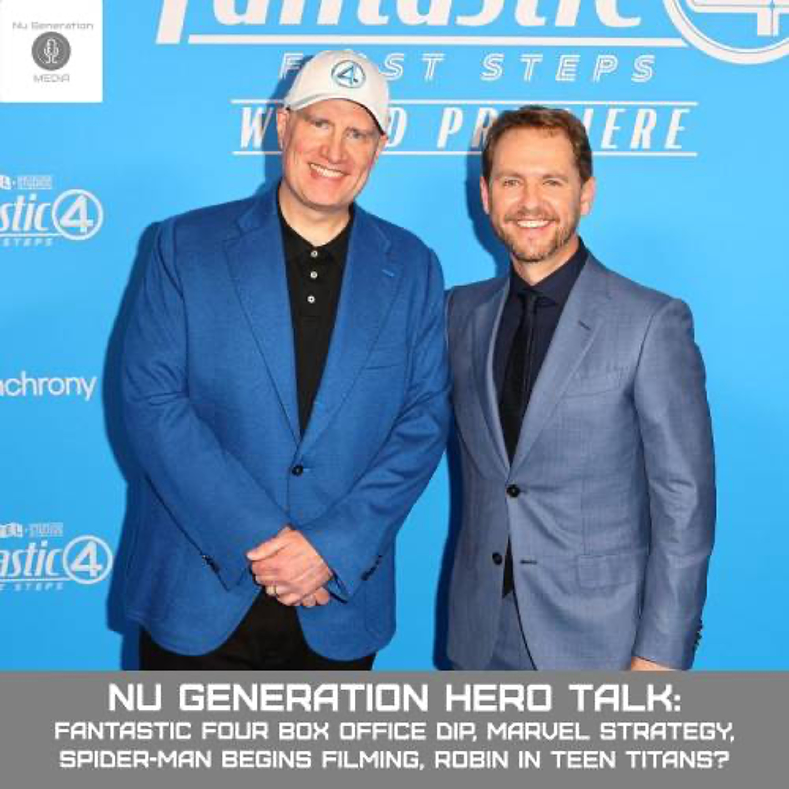 Hero Talk: Fantastic Four Box Office Dip, Spider-Man: Brand New Day Begins Filming, New Robin in Teen Titans? episode artwork