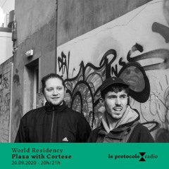 World Residency • Plaza with Cortese - 20.09.2020