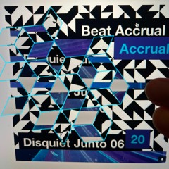 Live Beat Accrual with x i i i x x i -  [disquiet0620]