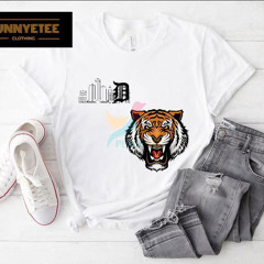 Retro Detroit Tigers Logo Skyline Shirt