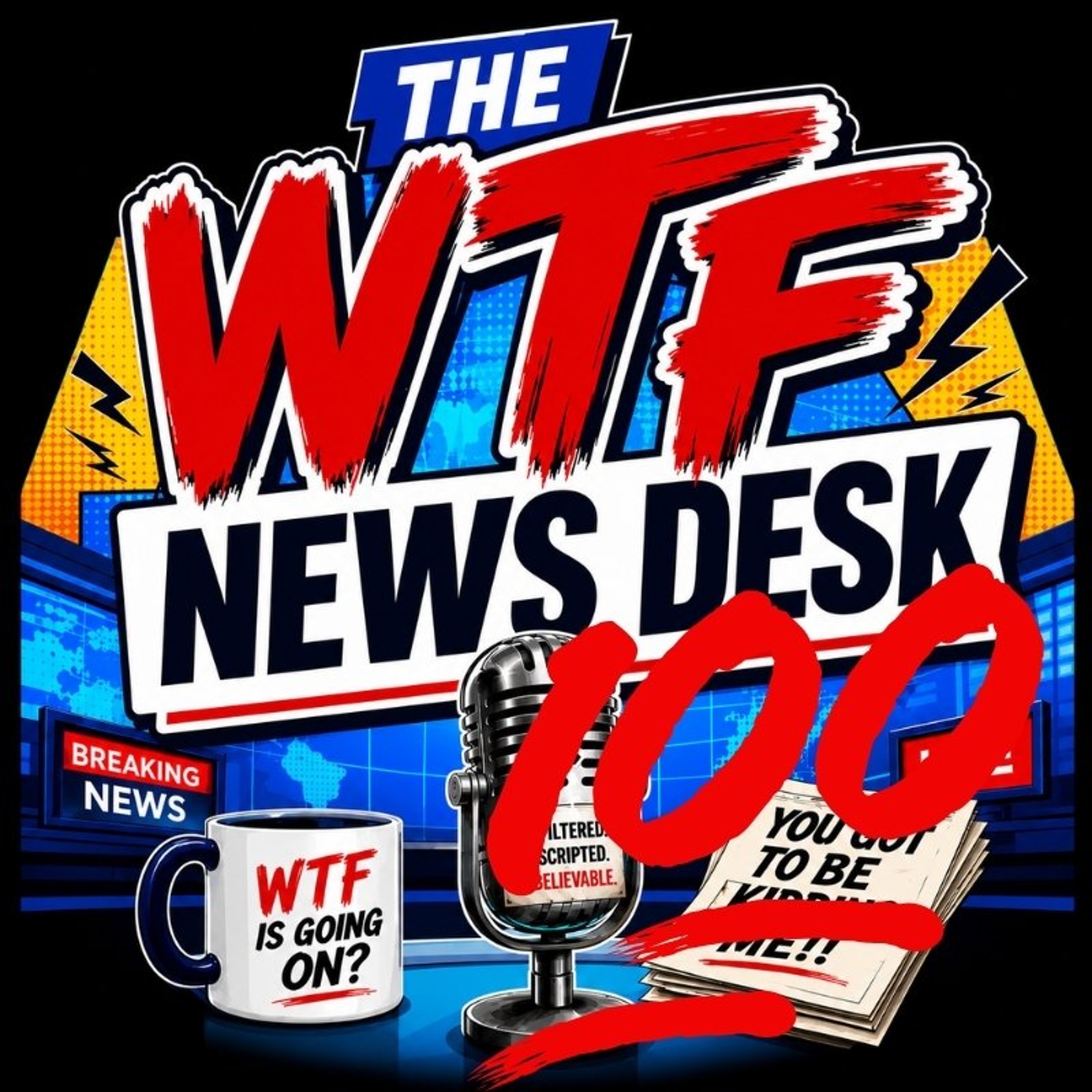THE WTF News Desk July, 2026 EP: 100, Episode 1102 episode artwork