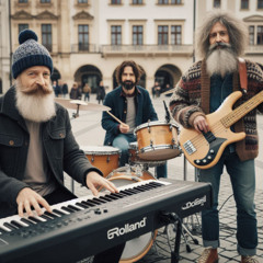 Playing along no matter the twists and turns. MGC Productions. DK Jam Band session 21-07-2025
